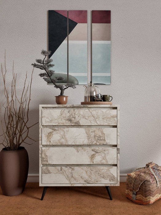 Hanah Home Cómoda Ephesus Marble Hanah Home Cómoda Ephesus Marble